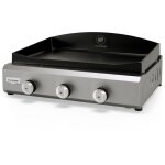Plancha gaz exclusive amalia 360 inox - 3 brûleurs double paroi - pieds reglables - le marquier Plancha gaz exclusive amalia 360 inox - 3 brûleurs double paroi - pieds reglables - le marquier