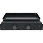 Plancha a poser electric 2 xd fonte - 60x40 cm - plaque fonte �maill�e