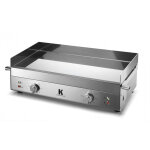 Plancha �lectrique inox 2x1800w 65x40cm - krampouz - gecih2ao