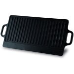 Plancha fonte 42 x 23 cm - réversible - baumalu Plancha fonte 42 x 23 cm - réversible - baumalu