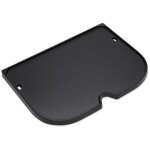 Plancha en fonte pour barbecue lumin