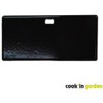 Plancha en fonte �maill�e l 41, 5 x l 20, 3 cm