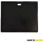 Plancha en fonte �maill�e l 41, 5 x l 37, 8 cm