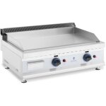 Grill  double gaz - 74, 5 x 40 cm - smooth - 2 x 3 100 w - gas naturel - 20 mbar