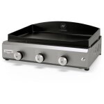Plancha gaz 6900w 3 bruleurs - le marquier - plea360iv2