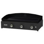 Plancha pure 375 noire gaz le marquier