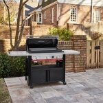 Weber - plancha � gaz premium slate gpd 76cm sur chariot