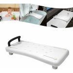 Yardin - planche de bain pour personnes ges avec porte - savon, sige de baignoire rglable en polypropylne ...