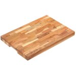 Vidaxl - planche � d�couper 50x35x4 cm bois d'acacia massif