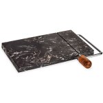 Planche � d�couper en marbre pour le fromage avec une guillotine amo