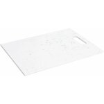 Excellent houseware - planche  dcouper en plastique, 32 x 22 cm, blanc