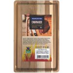 Tramontina - planche à découper rectangulaire en bois naturel 33x22x1, 8 cm Tramontina - planche à découper rectangulaire en bois naturel 33x22x1, 8 cm