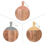 Table passion - planche  dcouper ronde atika 30 cm (1 modle alatoire)