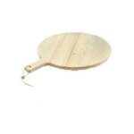 Planche en bois ronde de 34 cm