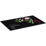 Planche  dcouper en verre noir 30 x 20 cm five
