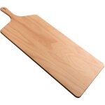 Planche de service  pizza rectangulaire en bois pour snacks 60x40 cm - hendi 616994