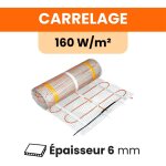 Sud rayonnement - plancher chauffant �lectrique ignis 160 w / m� pose sous carrelage - 7. 55 m�