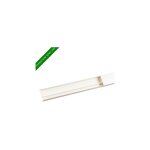 Planet wattohm - moulure blanche 2 compartiments - 50 x 20 mm - avec cloison - keva Planet wattohm - moulure blanche 2 compartiments - 50 x 20 mm - avec cloison - keva
