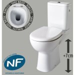 Planetebain - pack wc surelev rimless sortie horizontale