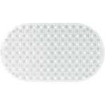 Tapis de bain antidérapant gloss 39x69 transparent Tapis de bain antidérapant gloss 39x69 transparent