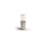 Planika - faro - chauffage de terrasse, gaz propane, noir, 8 kw, portable et autoportant, pour jardin ...