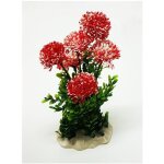 Planning fiori colorati alte 25cm artificiali finte ornation aquaric decorations Planning fiori colorati alte 25cm artificiali finte ornation aquaric decorations