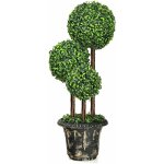 Costway - plante artificiel arbuste 90 cm fausse plante en pot plastique dcoration interieur, exterieur, ...