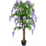 Costway - plante artificielle wisteria avec pot avec fleurs violetes d�coration pour int�rieur ou ext�rieur ...