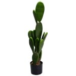 Plante de cactus avec pot rond cmø14h84 Plante de cactus avec pot rond cmø14h84