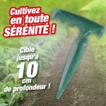 Plantoir avec niveau de profondeur