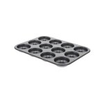 Plaque 12 moules mini savarins 7cm - de buyer Plaque 12 moules mini savarins 7cm - de buyer