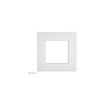 Plaque 2 modules systo hager finition: blanc