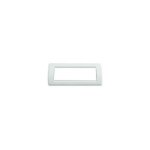 Plaque 6 modules rondo' blanc brillant série idea 16766. 01 - vimar Plaque 6 modules rondo' blanc brillant série idea 16766. 01 - vimar