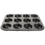Plaque anti - adh�sive de 12 moules � muffins - vogue