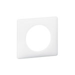 Plaque céliane laqué 1 poste - finition blanc - 066631 Plaque céliane laqué 1 poste - finition blanc - 066631