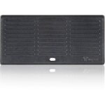Bbq - toro - plaque de cuisson en fonte 42, 5 x 20, 5 cm, plaque reversible cullote, pole pour grill, ...