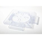 Plaque � dalle pour plot terrasse - transparent - v�rindal - a l?unit�