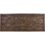 Antic line cr�ations - plaque d�corative en bois boulangerie 108 x 42 cm