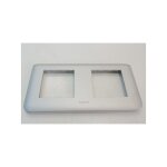 Plaque double alu 2x2 module horizontale prog mosa�c legrand 079004