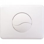 Siamp - plaque de commande double volume blanche pour verso 800 rf. 31180210