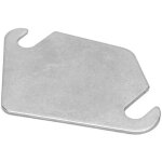 Plaque egr, plaque de soupape egr de voiture, joint egr en acier inoxydable, plaque de bloc egr, plaque ...