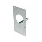 Plaque de finition basse inox petit mod�le 125 � 161