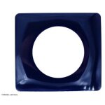 Plaque de finition d�co c�liane 1 poste bleu de four