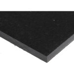 Rs pro - plaque grp noir, 500mm x 305mm x 8mm ( prix pour 1 lot )