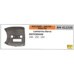 Plaque latrale de guide - chane dolmar pour trononneuses 144 152 153 012235