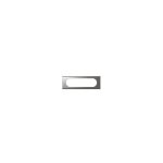 Plaque mat fct etend. 3p inox b