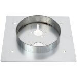 Plaque de montage de chauffage diesel, tourelle planaire en acier galvanis�, haute r�sistance, antirouille ...