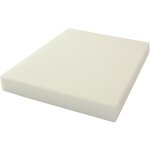 Plaque en mousse polyéther 50x50x10 cm idéal pour rénovation ameublement chaise Plaque en mousse polyéther 50x50x10 cm idéal pour rénovation ameublement chaise
