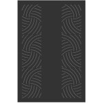 Le marquier - plaque murale essentiel noire l80 h120