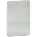 Plaque lina 12, 5 pour coffret atlantic , atlantic inox et marina hauteur 600mm x largeur 400mm legrand ...